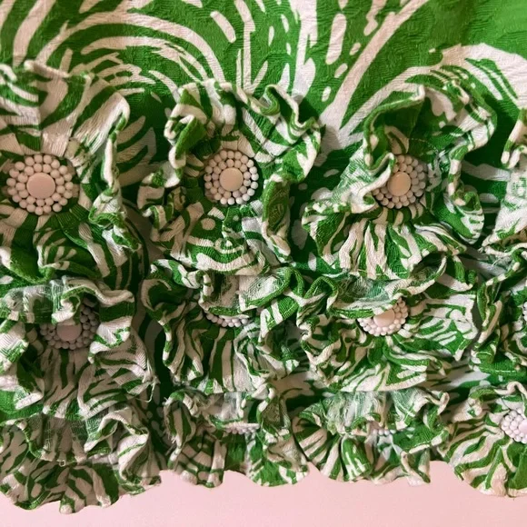 Stunning Lilly Pulitzer ltd. edition Jubilee shift dress w/beaded flower trim - Picture 3 of 7